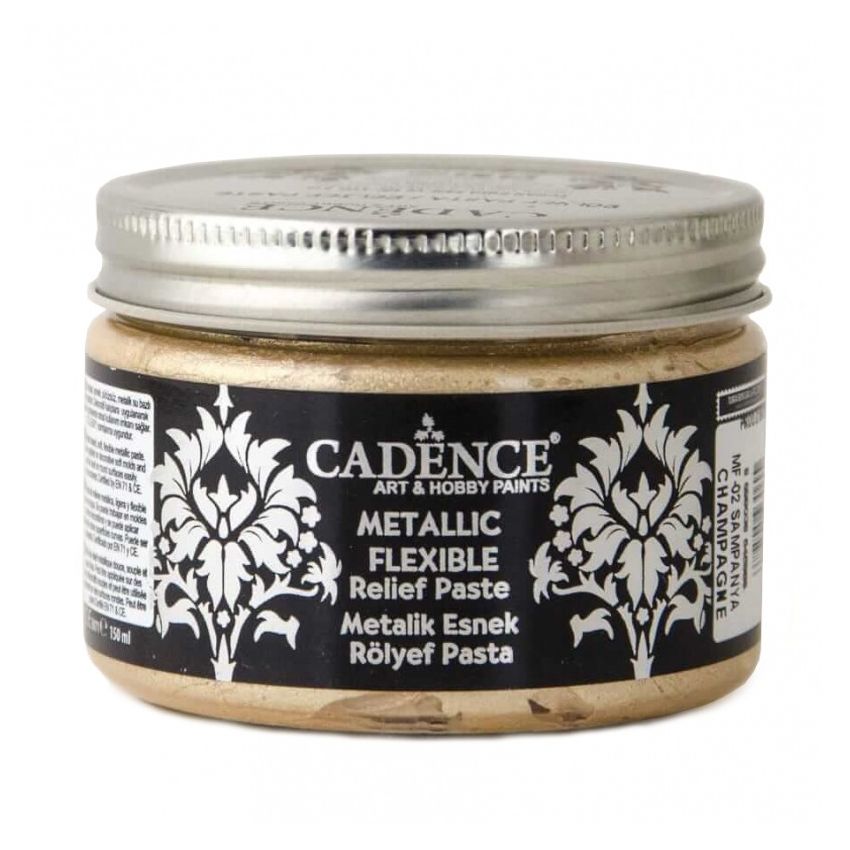 Pasta Flexible Metálica CHAMPAGNE 150ml Cadence