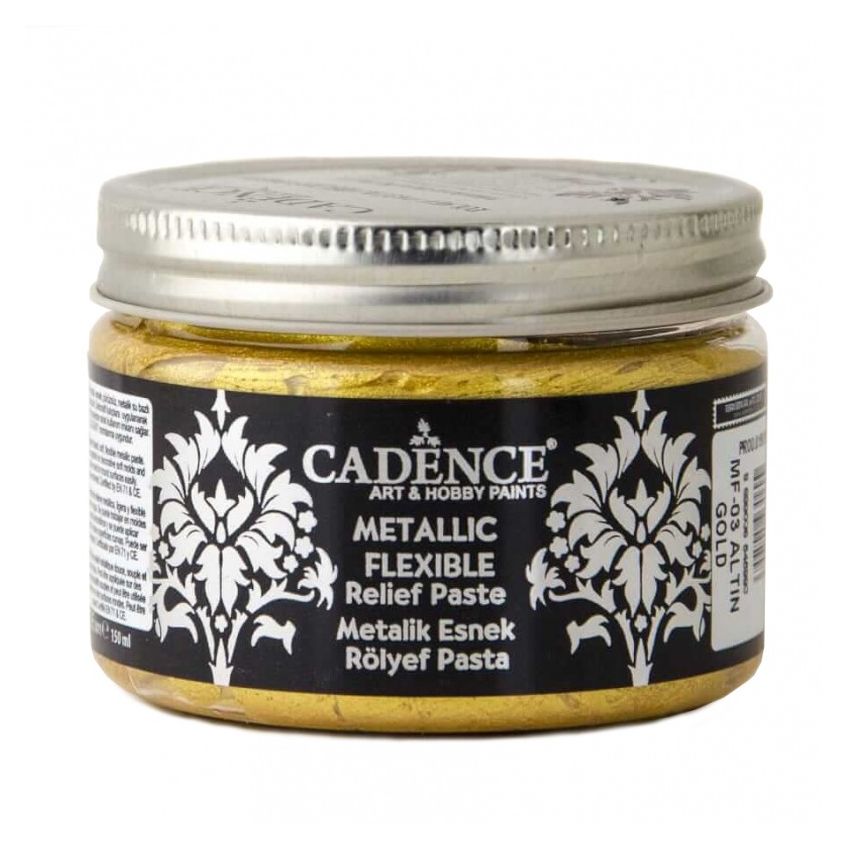 Pasta Flexible Metálica GOLD 150ml Cadence