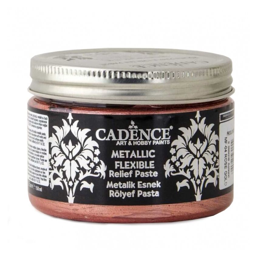 Pasta Flexible Metálica ROSE GOLD 150ml Cadence