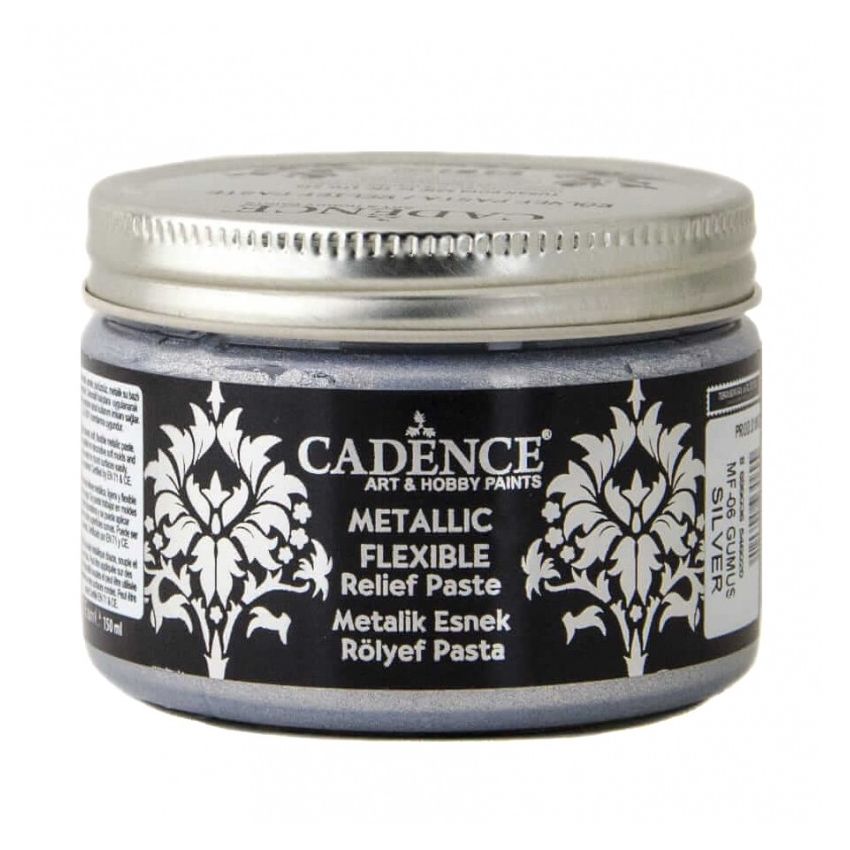 Pasta Flexible Metálica SILVER 150ml Cadence