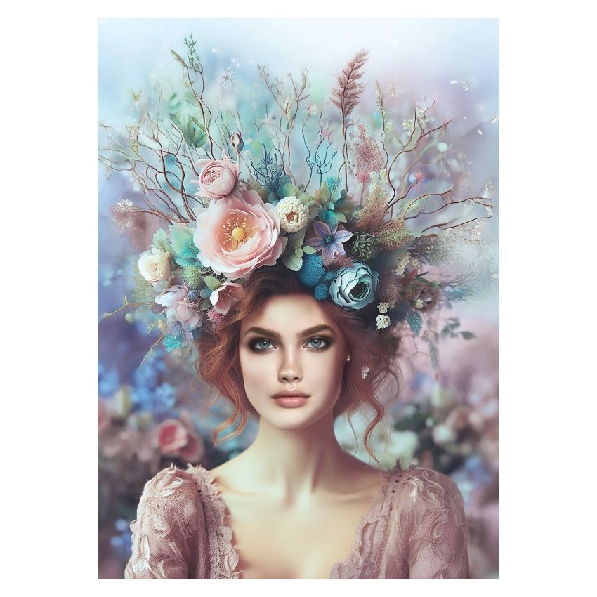 Papel Arroz 60x85cm CADENCE - Nature Crown