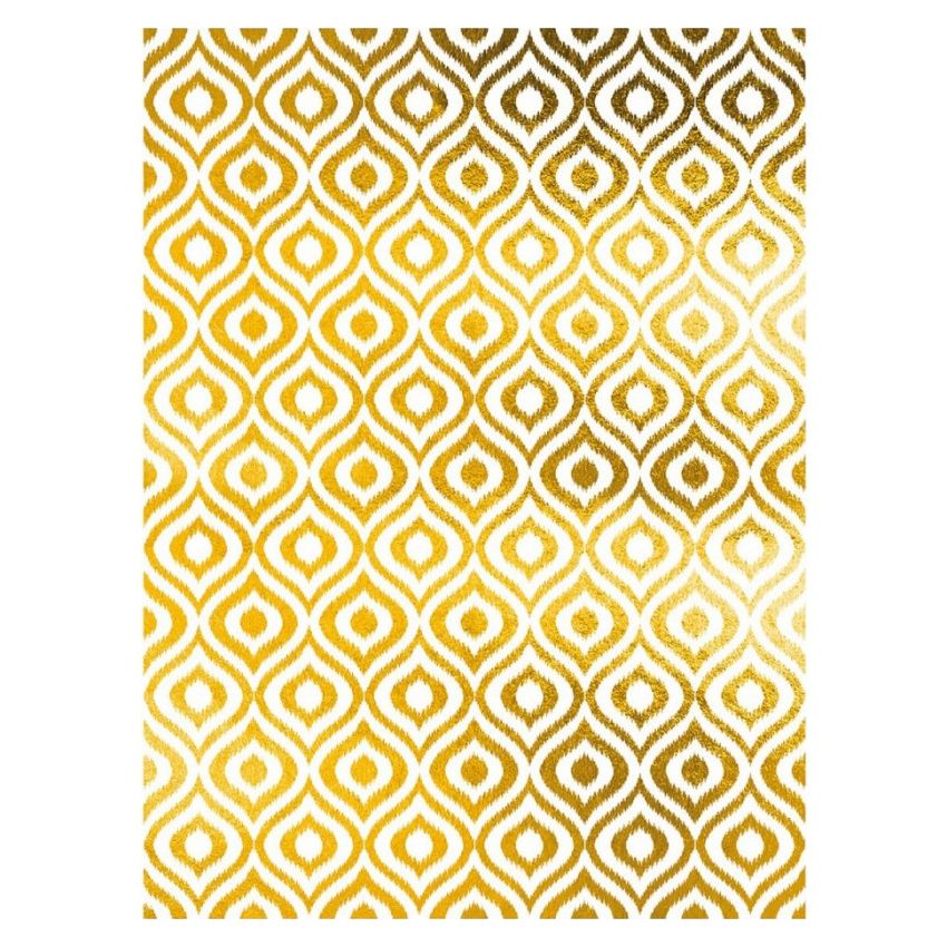 Papel de Arroz Fondo ORO RETRO 30x41cm
