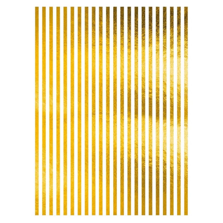 Papel de Arroz Fondo ORO LINEAS 30x41cm