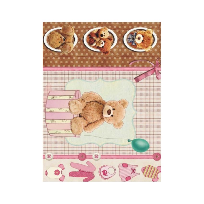 Papel de Arroz OSO INFANTIL 30x41cm