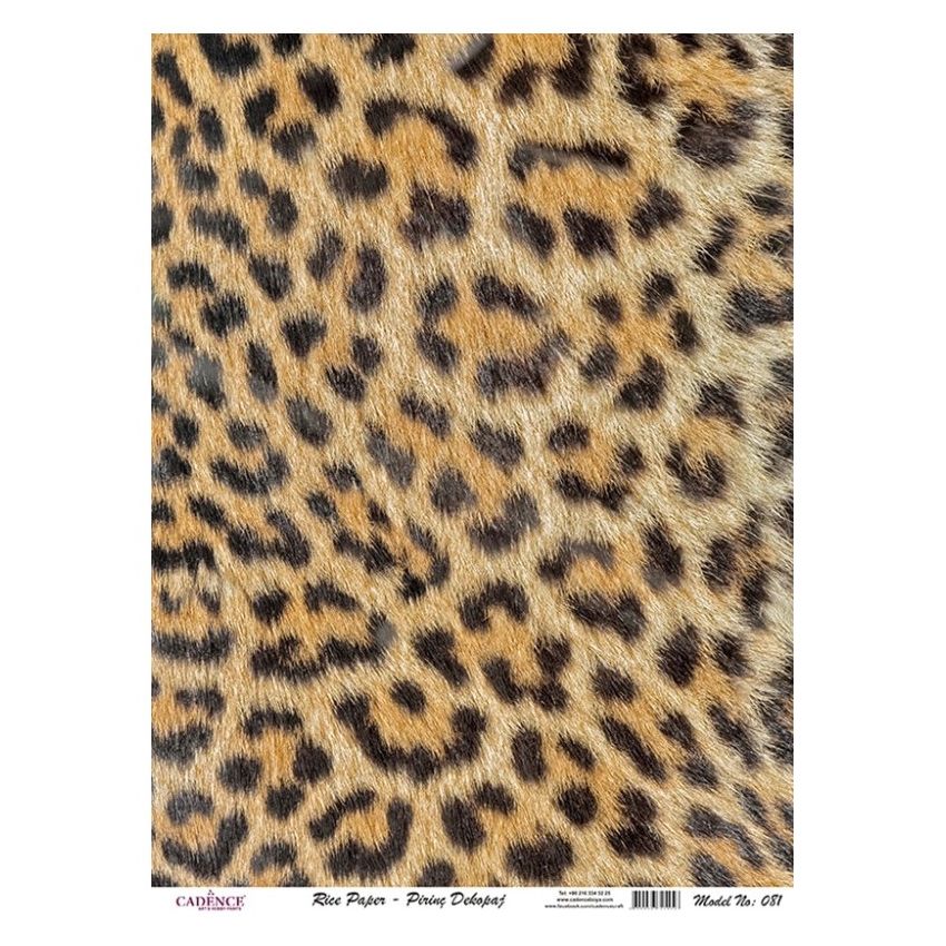 Papel arroz Cadence A3