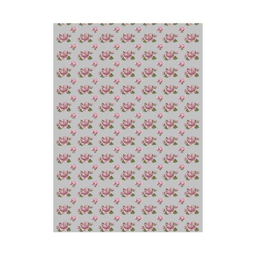 Papel de Arroz MINI ROSAS 30x41cm