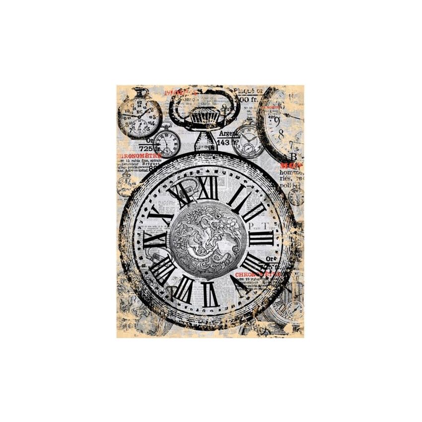 Papel de Arroz GRAN RELOJ 30x41cm