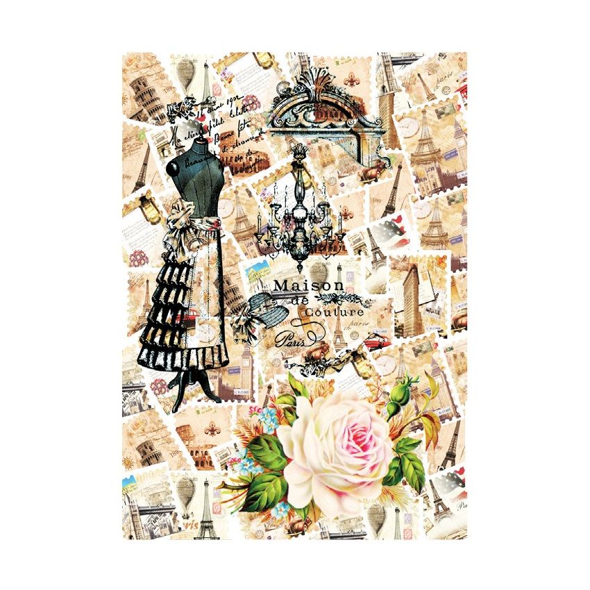 Papel de Arroz MAISON DE COUTURE 30x41cm