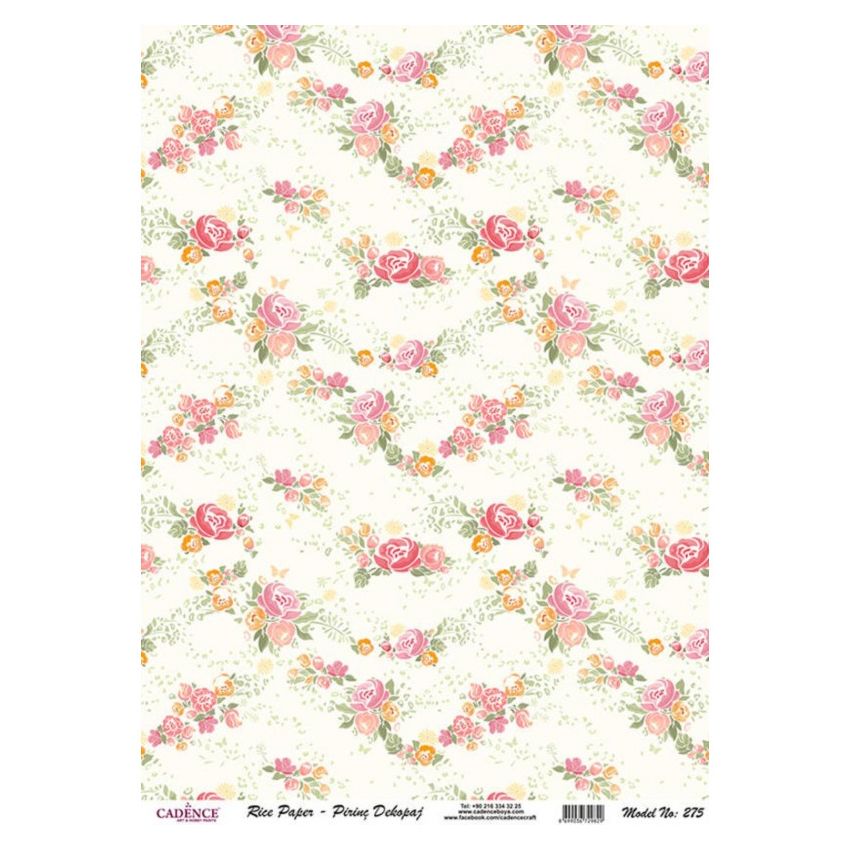 Papel de Arroz ROSITAS 30x41cm