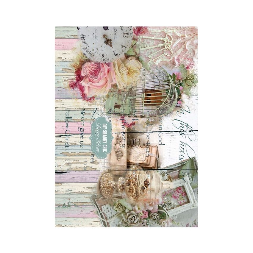 Papel de Arroz SHABBY CHIC 30x41cm