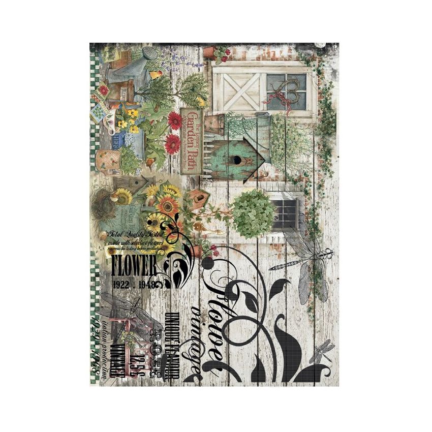 Papel de Arroz GARDEN PATH 30x41cm