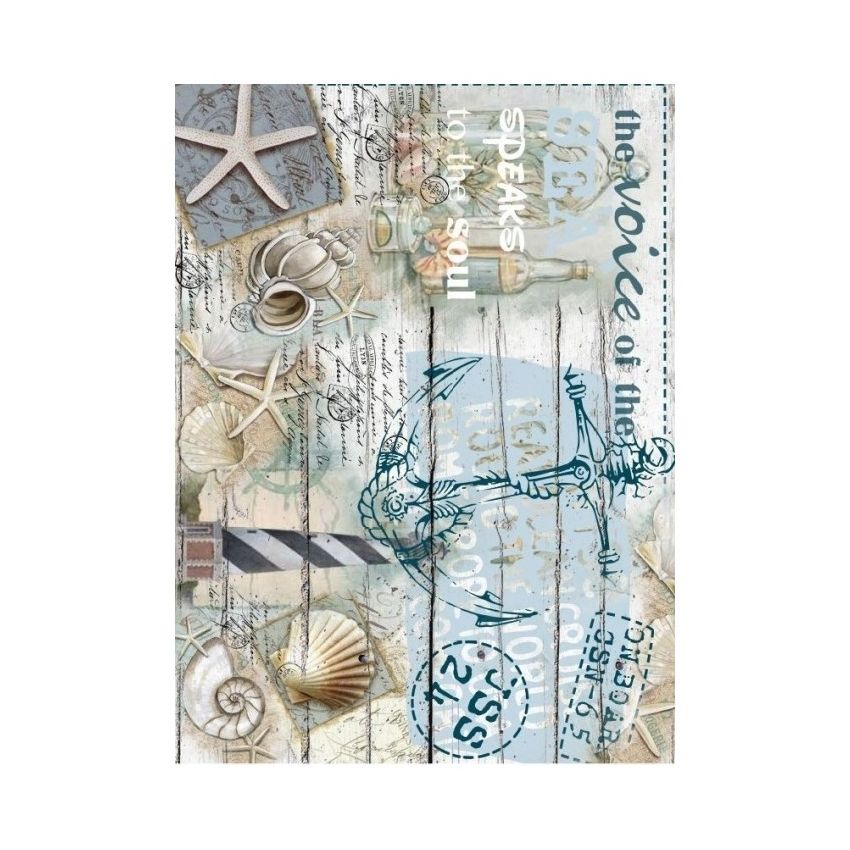 Papel de Arroz VOICE OF THE SEA 30x41cm