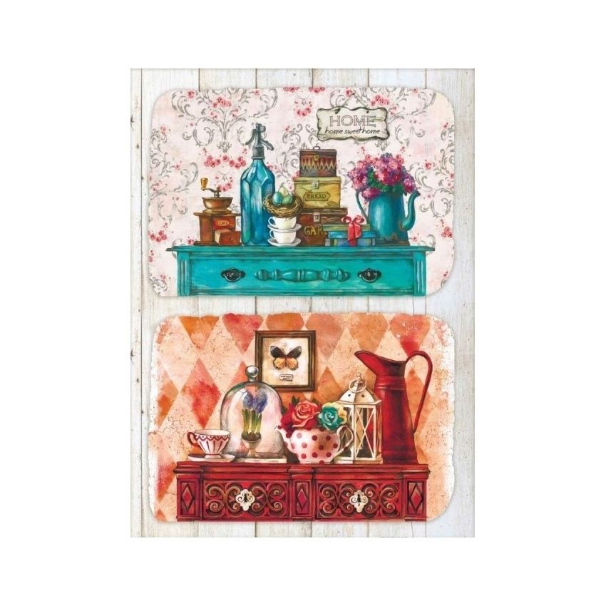Papel de Arroz HOME SWEET HOME 30x41cm