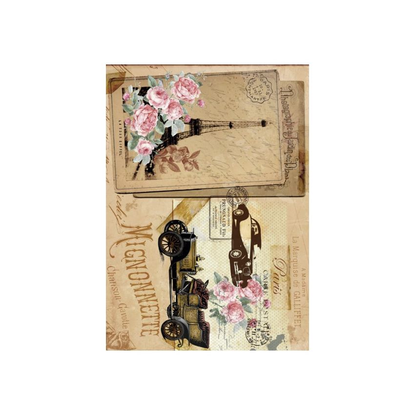 Papel de Arroz MIGNONNETTE 30x41cm