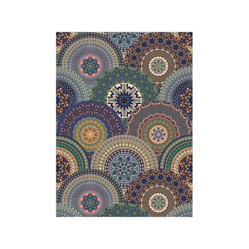 Papel de Arroz ETHNIC DISCOS AZULES 30x41cm