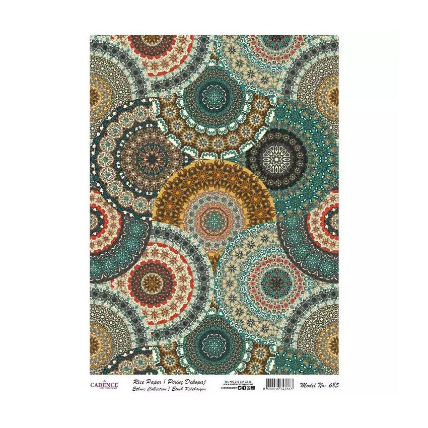 Papel arroz Cadence A3 Nº 685