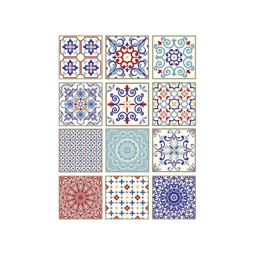 Papel de Arroz TILES BALDOSAS MIX 30x41cm