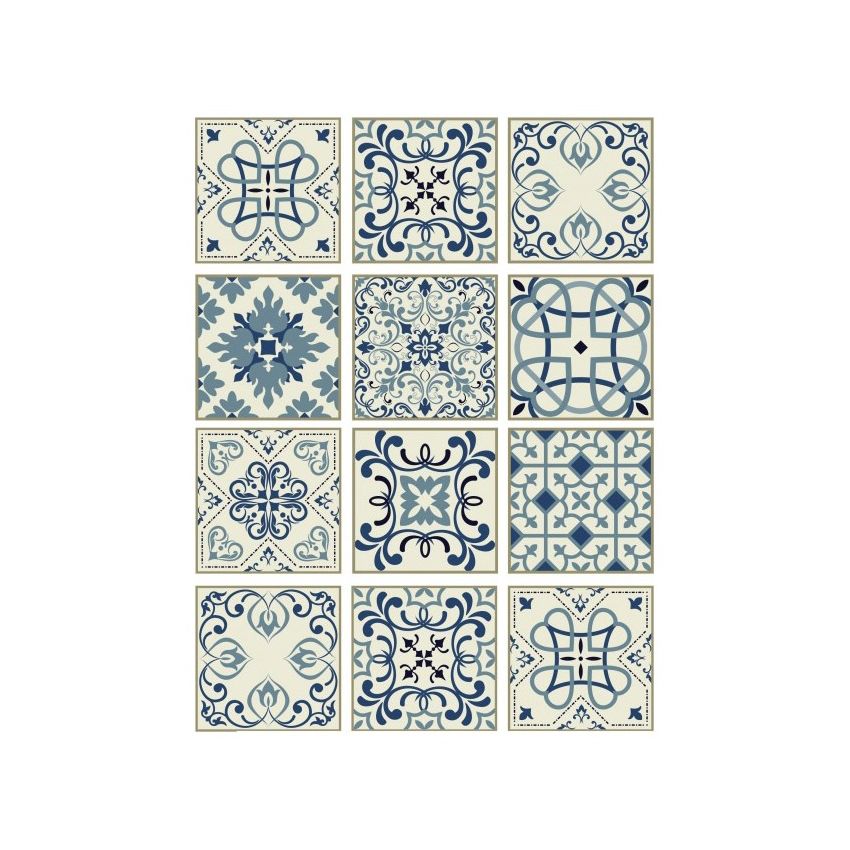 Papel de Arroz TILES BALDOSAS CREMA 30x41cm
