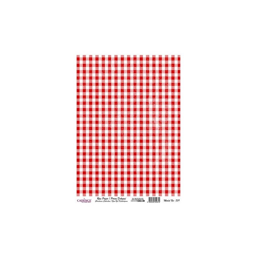 Papel de Arroz NAVIDAD 30x41cm