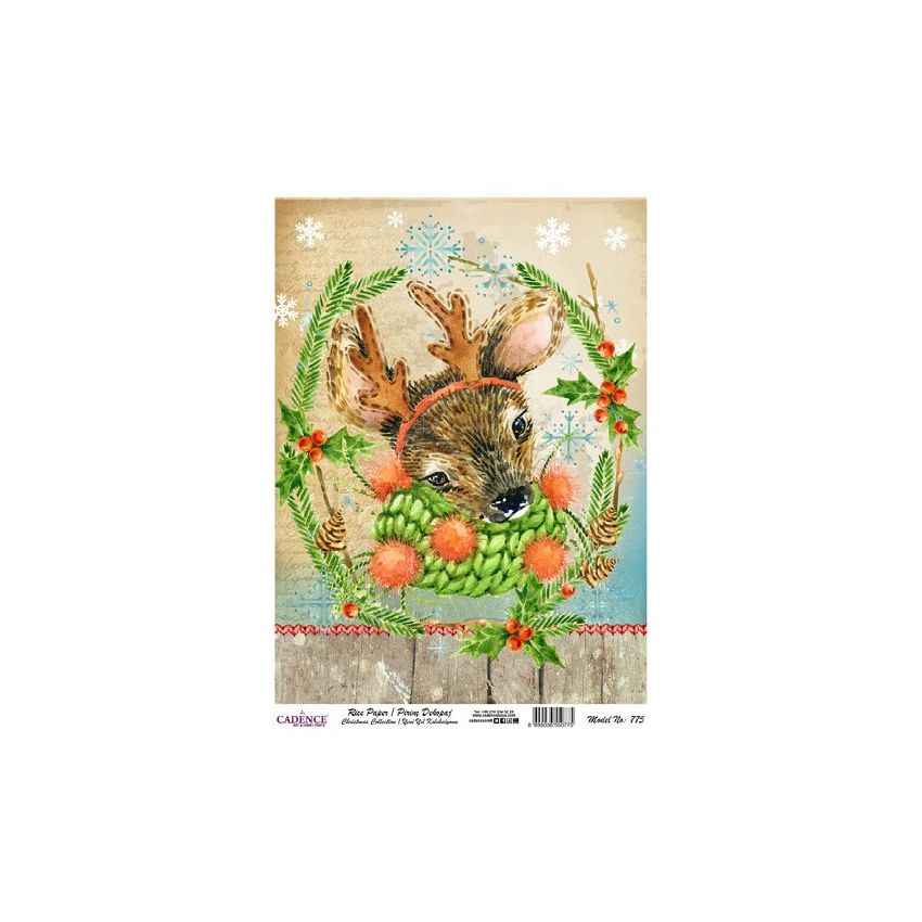 Papel de Arroz NAVIDAD 30x41cm