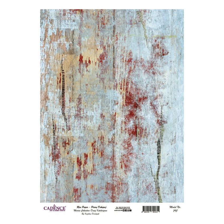 Papel arroz Cadence A3 Nº 798