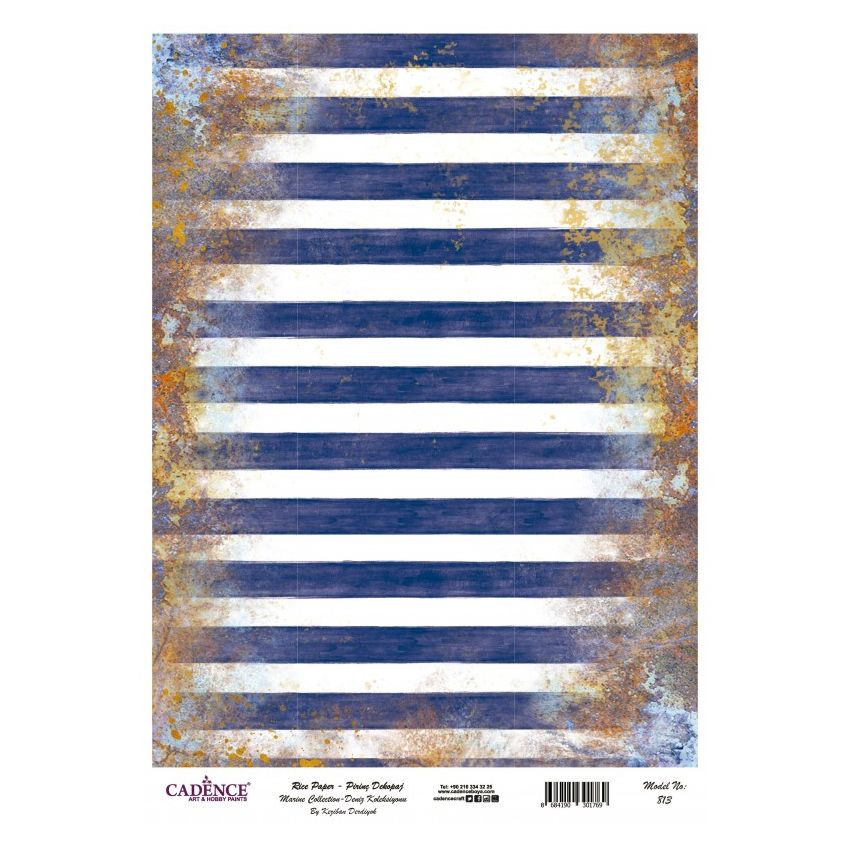 Papel arroz Cadence A3 Nº 813