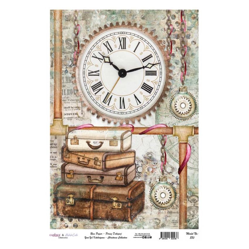 Papel arroz Cadence A3 Nº 880