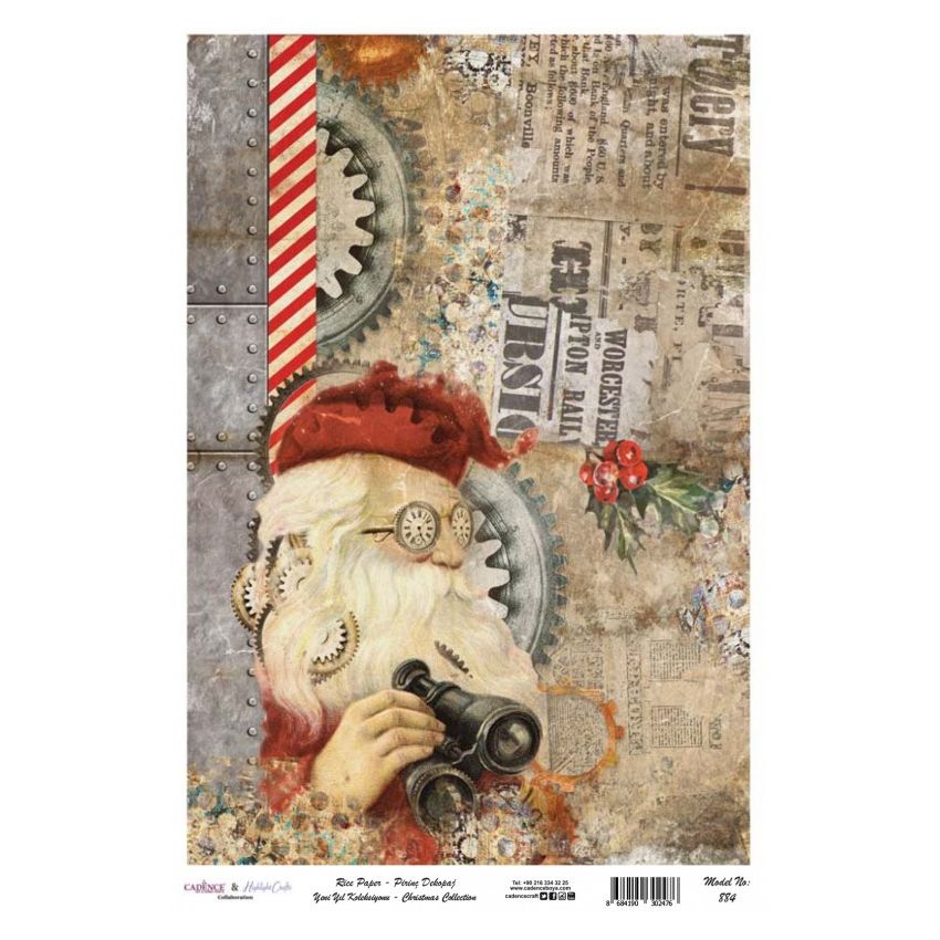 Papel arroz Cadence A3 Nº 884