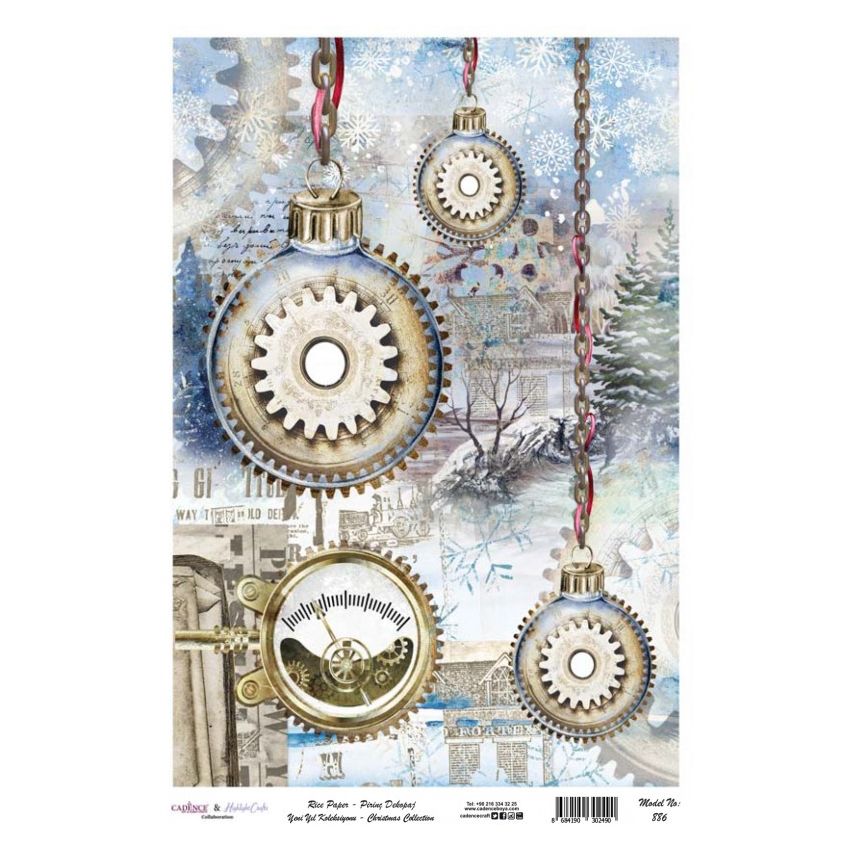 Papel arroz Cadence A3 Nº 886