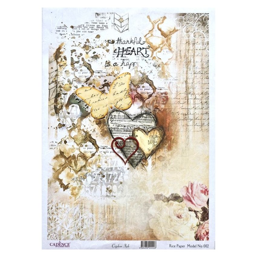 Papel Arroz CADENCE DreamArt A3