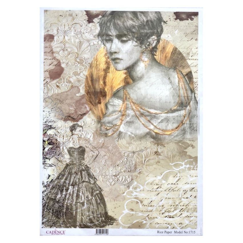 Papel Arroz CADENCE DreamArt A3