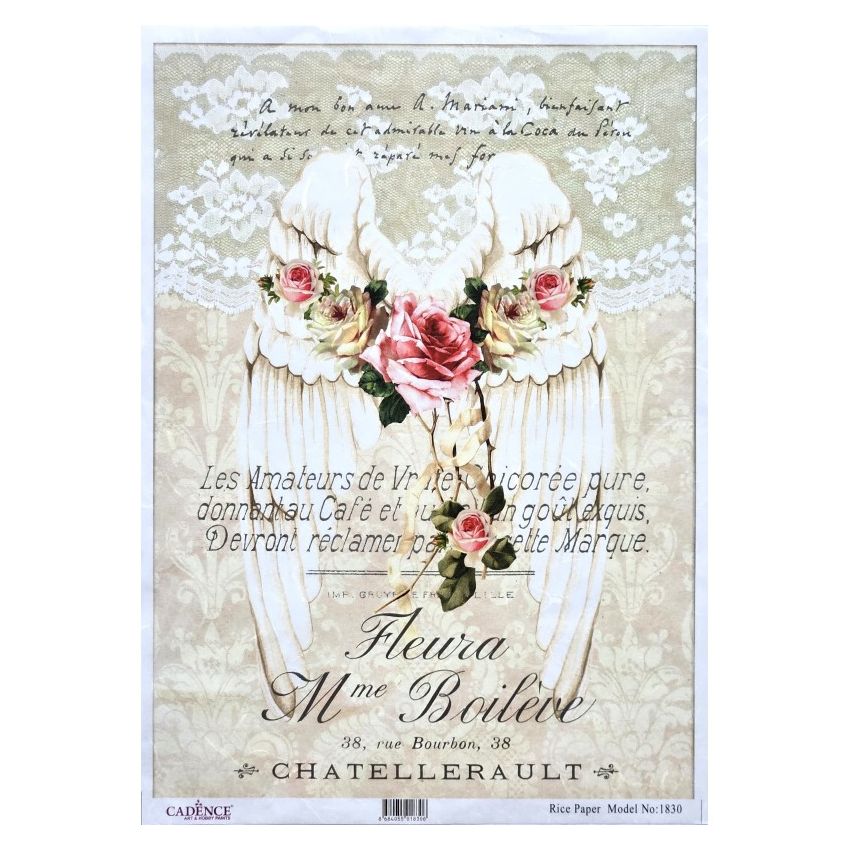 Papel Arroz CADENCE DreamArt A3