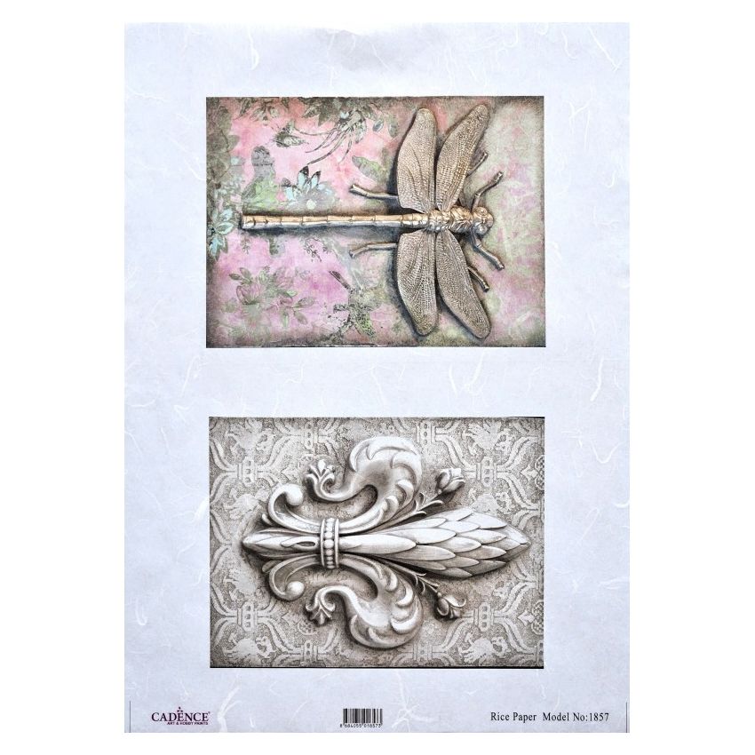 Papel Arroz CADENCE DreamArt A3