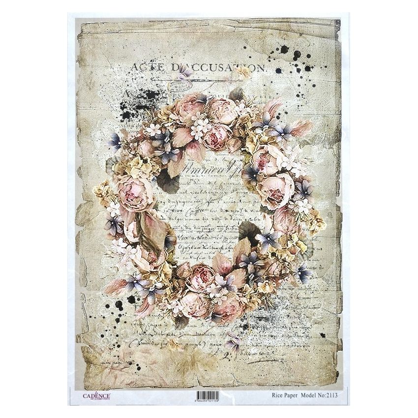 Papel Arroz CADENCE DreamArt A3