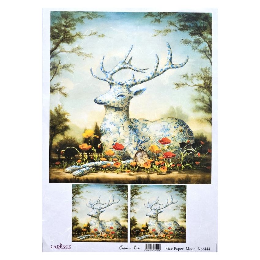 Papel arroz DreamArt Cadence A3