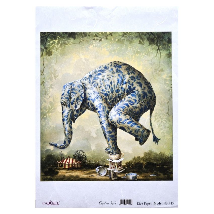 Papel arroz DreamArt Cadence A3