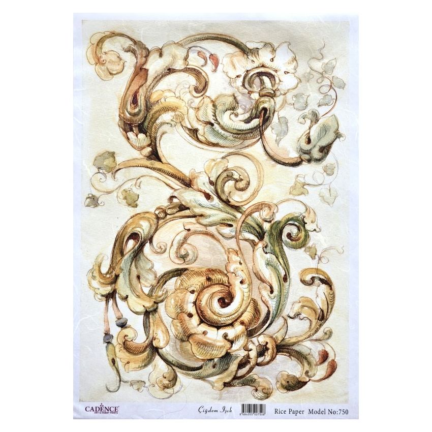 Papel arroz DreamArt Cadence A3