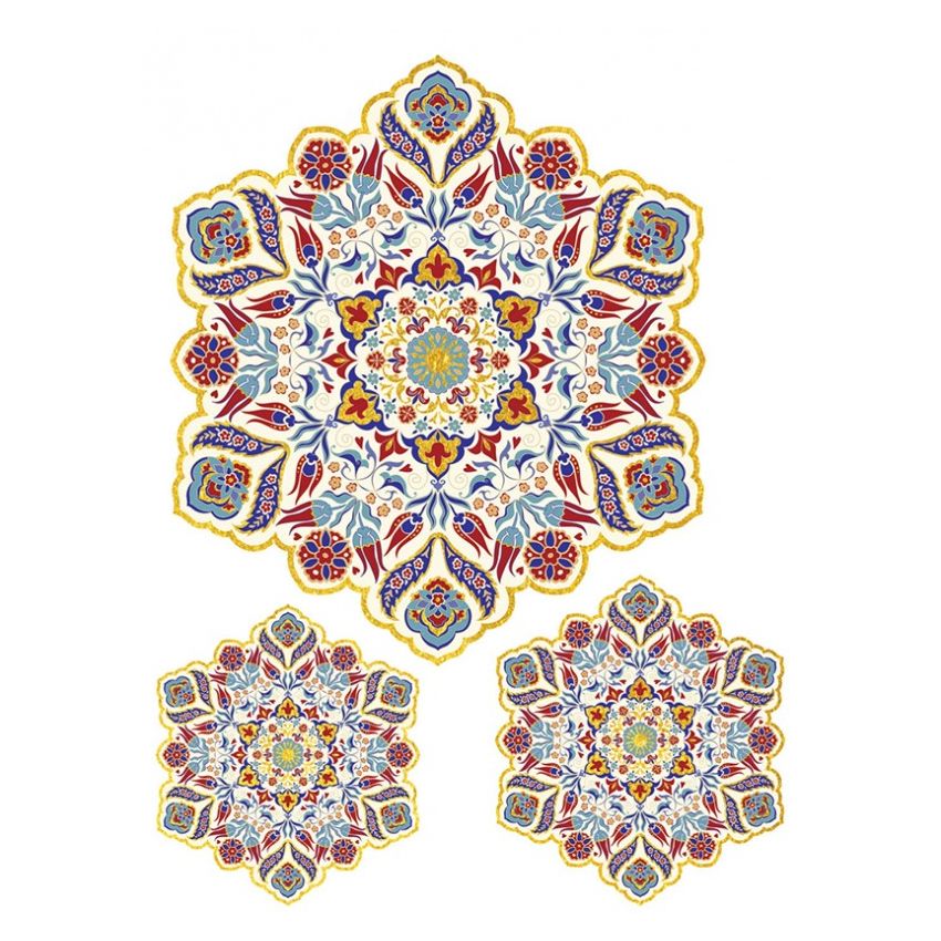 Papel de Arroz Ethnic ORO 30x41cm