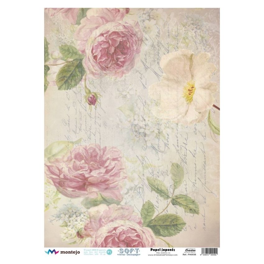 Papel de Arroz Soft A3 30x41cm