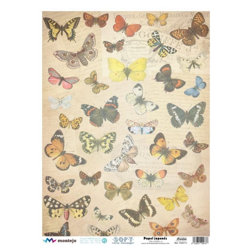 Papel de Arroz Soft A3 30x41cm