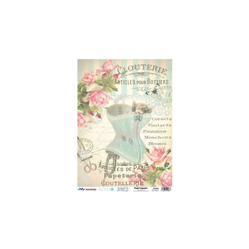 Papel de Arroz Soft A3 30x41cm