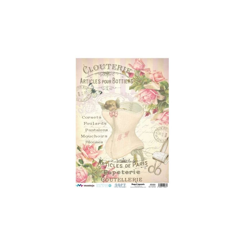 Papel de Arroz Soft A3 30x41cm