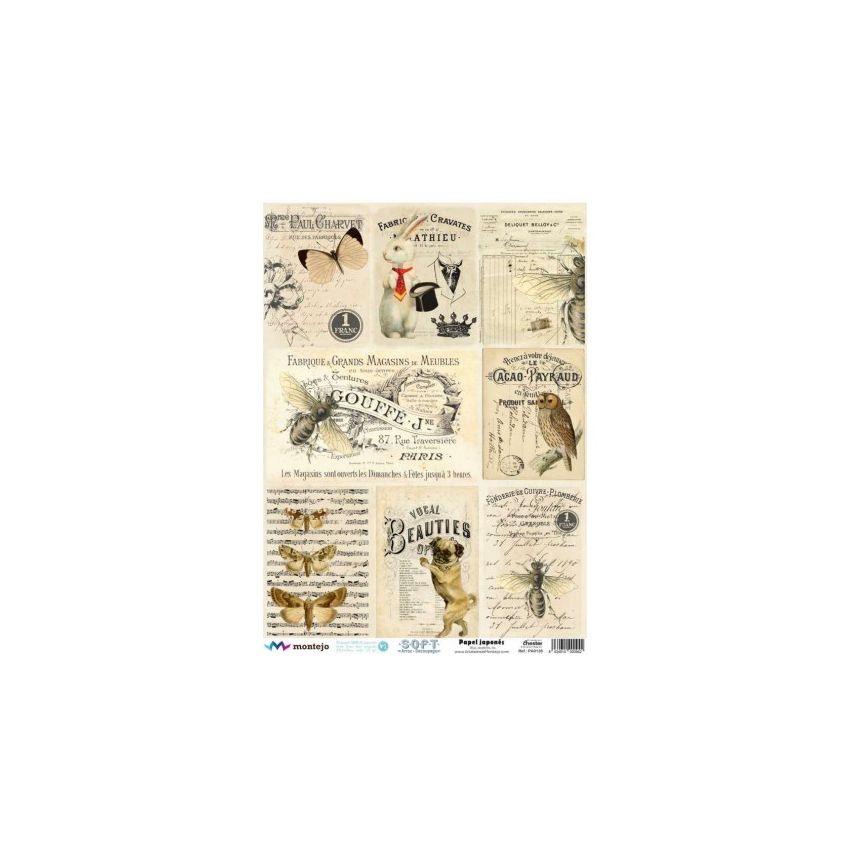 Papel de Arroz Soft A3 30x41cm