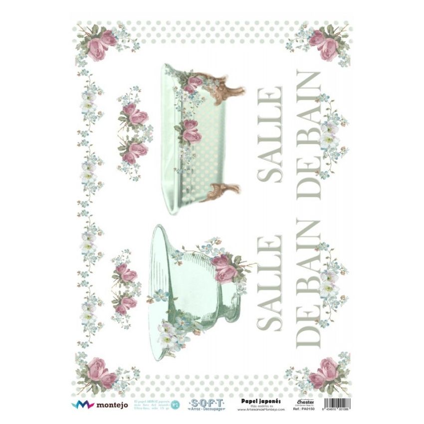 Papel de Arroz Soft A3 30x41cm