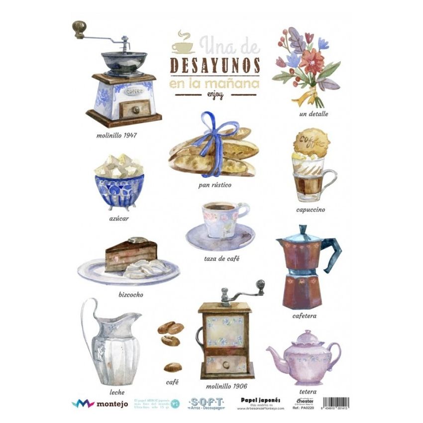 Papel de Arroz Soft A3 30x41cm