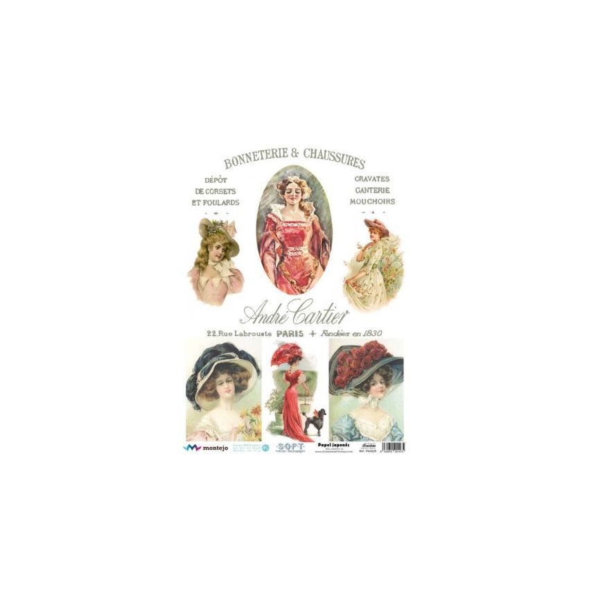 Papel de Arroz Soft A3 30x41cm