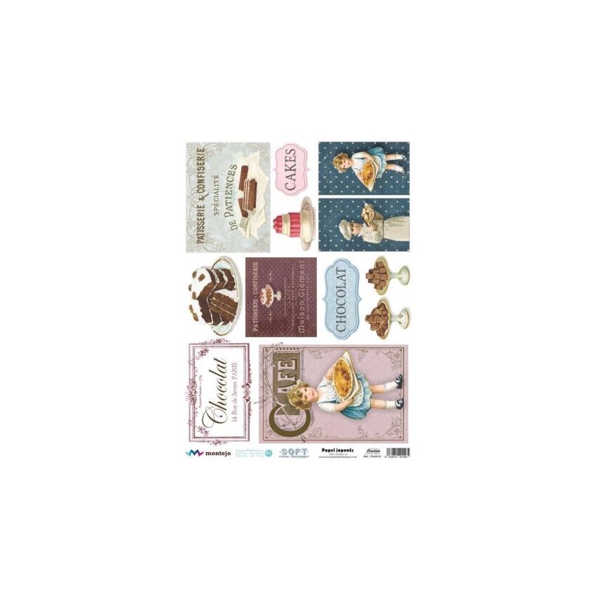 Papel de Arroz Soft A3 30x41cm