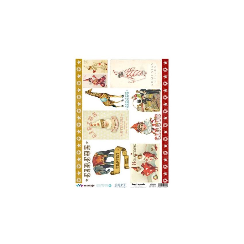 Papel de Arroz Soft A3 30x41cm