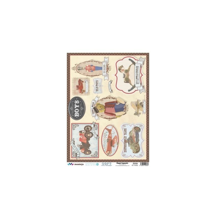 Papel de Arroz Soft A3 30x41cm