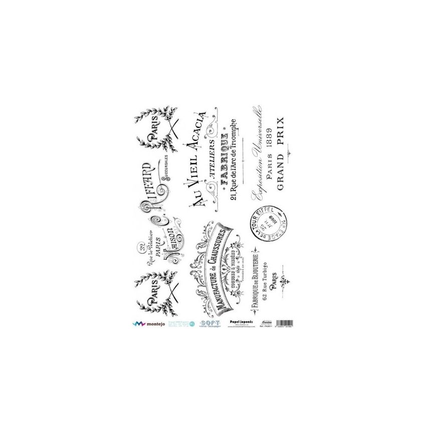 Papel de Arroz Soft A3 30x41cm